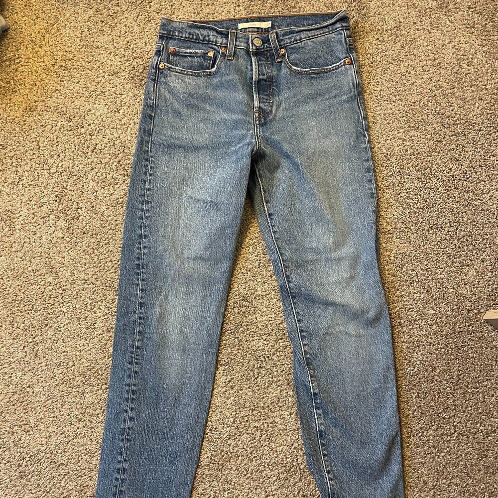 Classic High-Rise Women's Blue Jeans